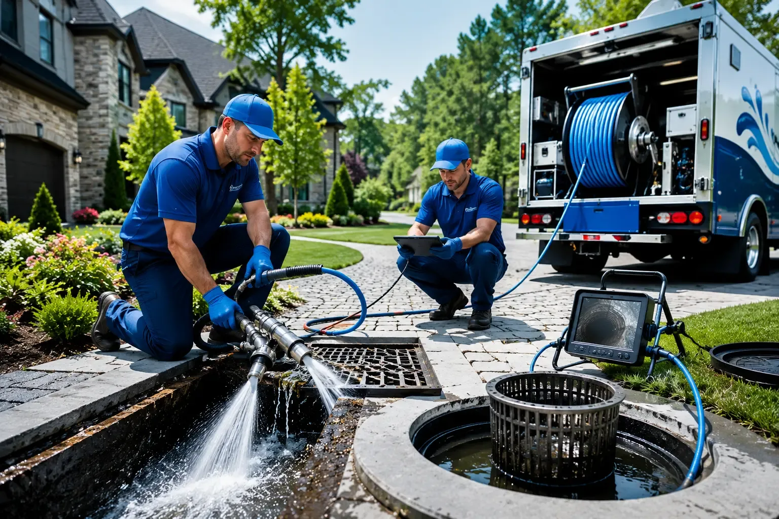 Local outdoor drain cleaning professionals in Wellington, MO